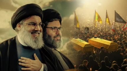 تغطية مسيرة تشييع السيد حسن نصر الله والسيد هاشم صفي الدين - 23-02-2025